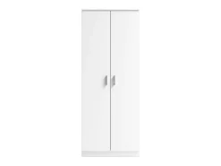 Sapateira Corredor Armário Auxiliar Branco 2 Portas 6 Prateleiras 60cm