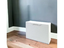 Sapateira Darmitan, Sapateira que economiza espaço, Sapateira de entrada, Sapateira de 1 porta, 100% Made in Italy, 51x17h40 cm, Branco