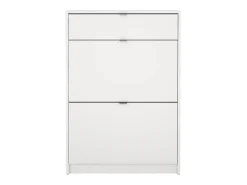 Sapateira Dtorr, Sapateira, Armário de entrada multiusos, Sapateira, 70x24 h101 cm, Branco