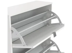 Sapateira Dtorris, Sapateira, Armário de entrada multiusos, Sapateira, 70x24 h85 cm, Branco