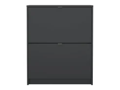 Sapateira Dtorris, Sapateira, Armário de entrada multiusos, Sapateira, 70x24 h85 cm, Cinza