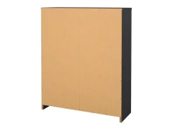 Sapateira Dtorris, Sapateira, Armário de entrada multiusos, Sapateira, 70x24 h85 cm, Cinza