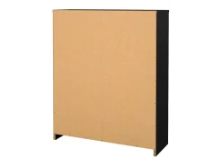 Sapateira Dtorris, Sapateira, Armário de entrada multiusos, Sapateira, 70x24 h85 cm, Preto