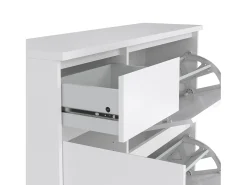 Sapateira Dtrainin, Sapateira, Armário de entrada multiusos, Sapateira, 109x32 h93 cm, Branco
