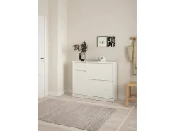 Sapateira Dtrainin, Sapateira, Armário de entrada multiusos, Sapateira, 109x32 h93 cm, Branco