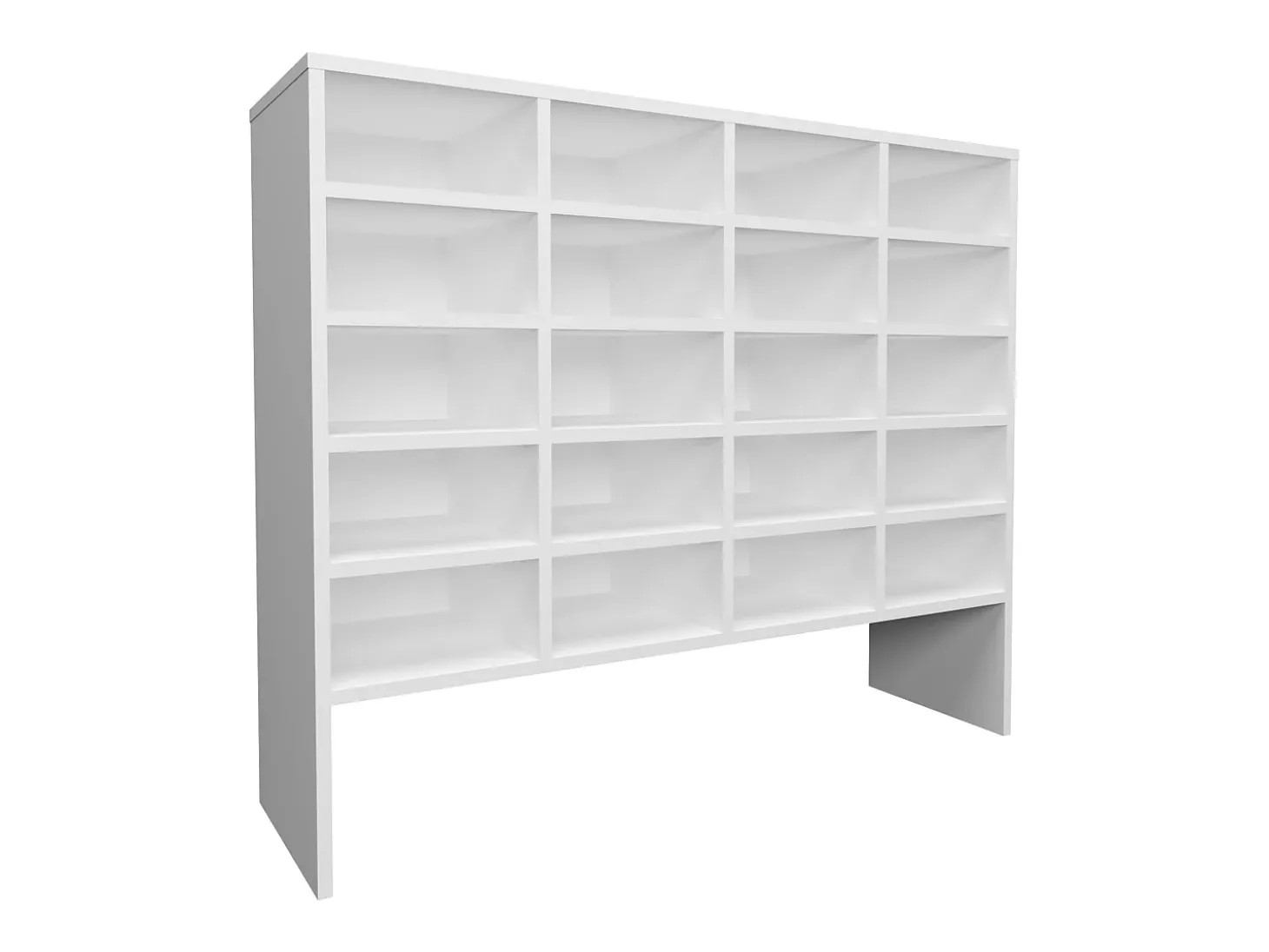 Sapateira haaus Tisso, 20 Prateleiras, Branco, 104 x 30 x 100 cm