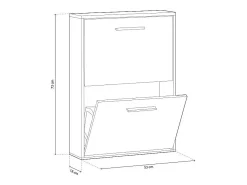 Sapateira Home 2 portas