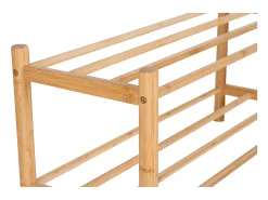 Sapateira Manaus, Castanho, 27x70x33 cm, Kendra Home