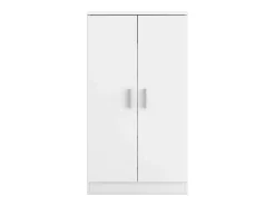 Sapateira Rhin Hallway Moderna em Branco Fosco