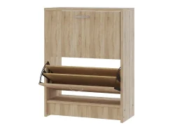 Sapateira Rin, 2 portas, carvalho Sonoma, 63 x 30 x 85 cm