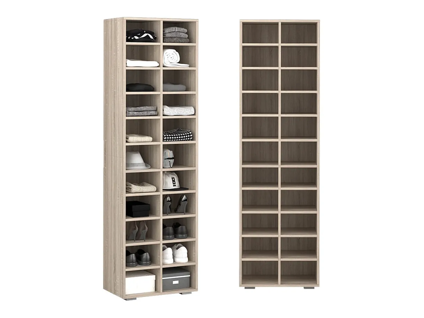Sapateira sonoma 52.4x33.3x183.3 paris