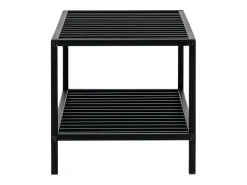 Sapateira Vita, Preto, 34x79x32 cm, Kendra Home