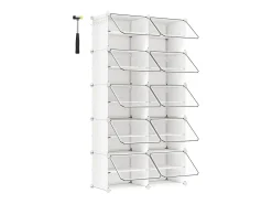 Sapateira 82x32x152 cm branca