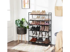 Sapateira 68,5x28,5x53 cm preta