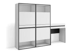 Sapateira, 190x35x145cm, Para quarto, dormitório, Toucador, Branco