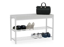 Schuhbank branco 80x30x52 borneo