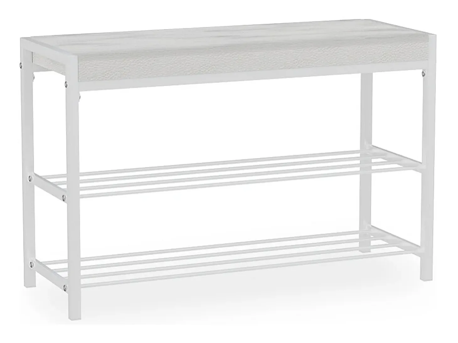 Schuhbank branco 80x30x52 borneo