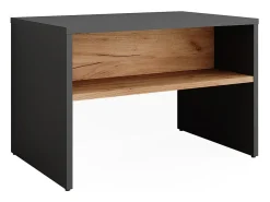 Schuhbank carvalho antracite/goldkraft 60x40x60 orlando