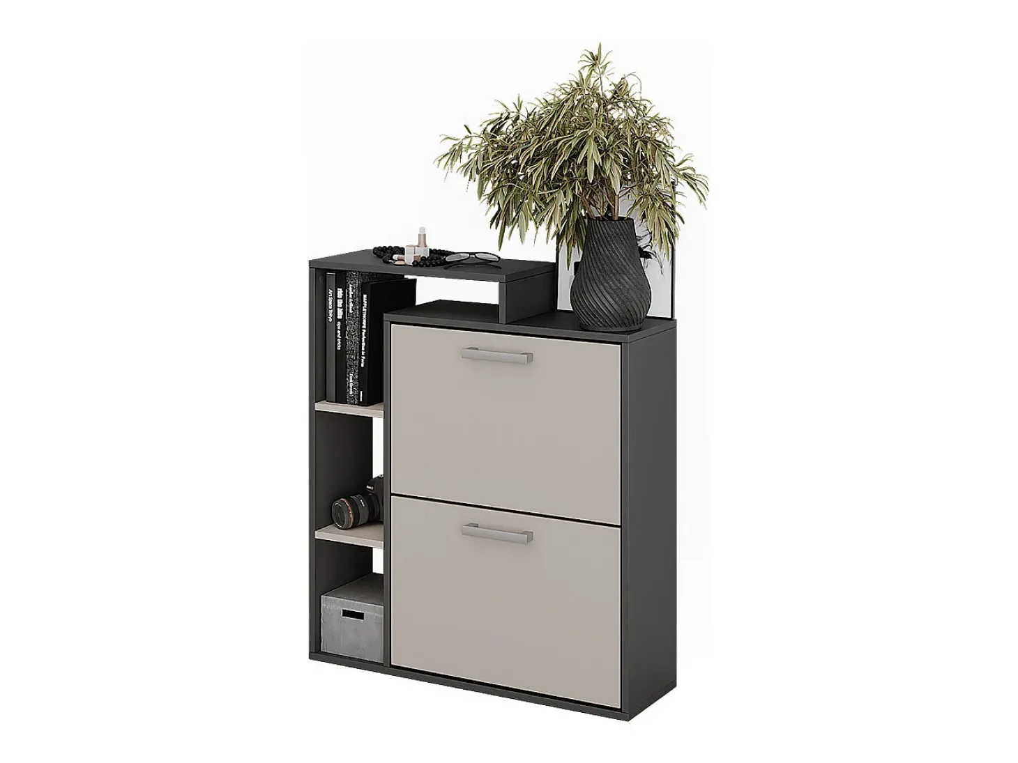 Schuhkipper antracite/creio 80x24.2x90 orlando