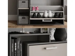Schuhkipper antracite/creio 80x24.2x128.3 orlando
