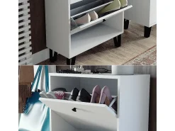 Schuhkipper branco 130x26x60 siri