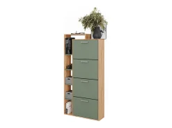 Schuhkipper carvalho/verde goldkraft 80x24.2x166.1 orlando