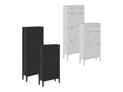 Schuhschrank branco 60x23.5x115 aron