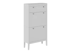 Schuhschrank branco 60x23.5x115 aron
