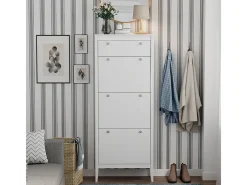 Schuhschrank branco 60x23.5x153 aron