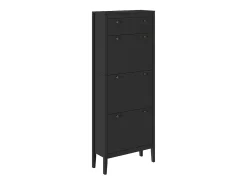 Schuhschrank preto 60x23.5x153 aron