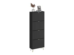 Schuhschrank preto 60x23.5x166.7 helge