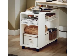 SoBuy armário baixo, Armário com rodas, armário multifuncional FBT34-W