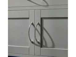 SoBuy armário de cozinha, carrinho de cozinha, carrinho de cozinha com rodas FKW45-HG