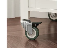 SoBuy armário de cozinha, carrinho de cozinha, carrinho de cozinha com rodas FKW22-WN