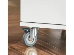 SoBuy armário de cozinha, carrinho de cozinha, carrinho de cozinha com rodas FKW117-W