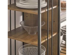 SoBuy armário de cozinha, carrinho de cozinha, carrinho de cozinha com rodas SVW18-F
