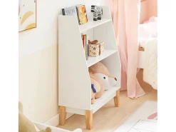 SoBuy armário de criança, armário de livros infantis, armário infantil KMB47-W