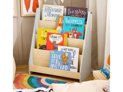 SoBuy armário de criança, armário de livros infantis, armário infantil KMB106-HG