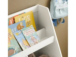 SoBuy armário de criança, armário de livros infantis, armário infantil KMB83-W