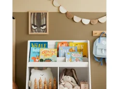 SoBuy armário de criança, armário de livros infantis, armário infantil KMB83-W