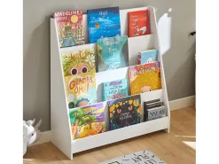 SoBuy armário de criança, armário de livros infantis, armário infantil KMB32-W