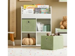 SoBuy armário de criança, armário de livros infantis, armário infantil KMB79-W