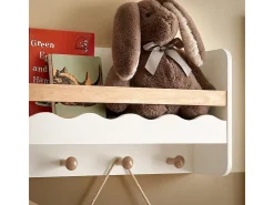 SoBuy armário de criança, armário de livros infantis, armário infantil KMB78-W