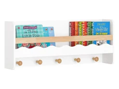 SoBuy armário de criança, armário de livros infantis, armário infantil KMB78-W