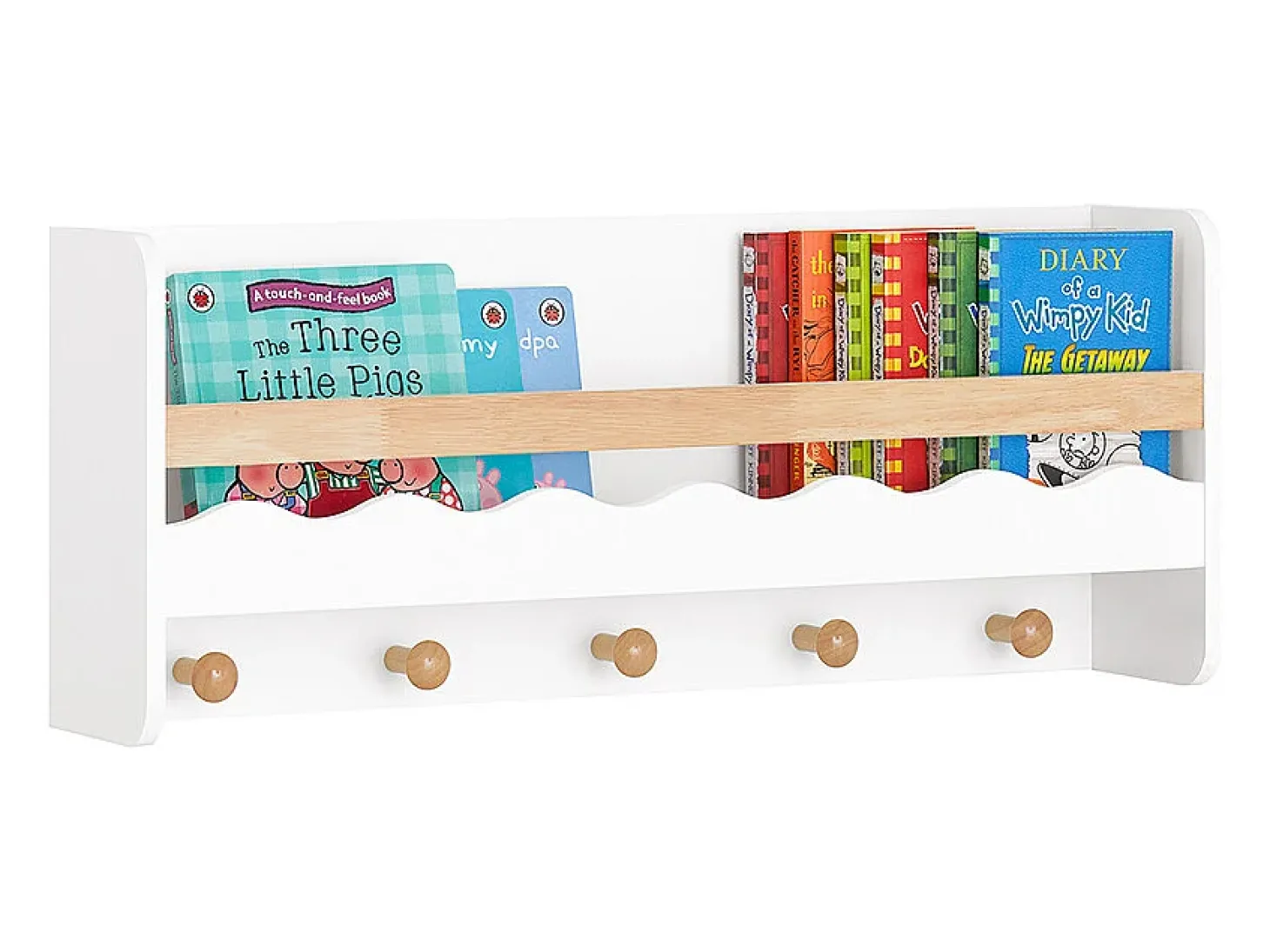 SoBuy armário de criança, armário de livros infantis, armário infantil KMB78-W