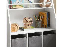 SoBuy armário de criança, armário de livros infantis, armário infantil KMB34-W