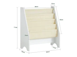 SoBuy armário de criança, armário de livros infantis, armário infantil FRG225-W