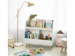 SoBuy armário de criança, armário de livros infantis, armário infantil KMB19-W