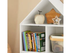 SoBuy armário de criança, armário de livros infantis, armário infantil KMB58-W