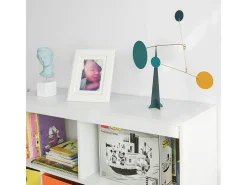 SoBuy armário de criança, armário de livros infantis, armário infantil KMB26-W